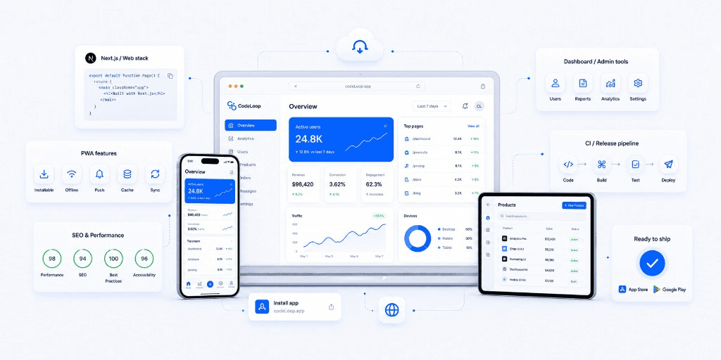 PWA & web services