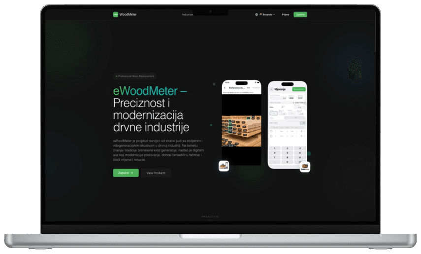 Lumber measurement app for yards and forest crews