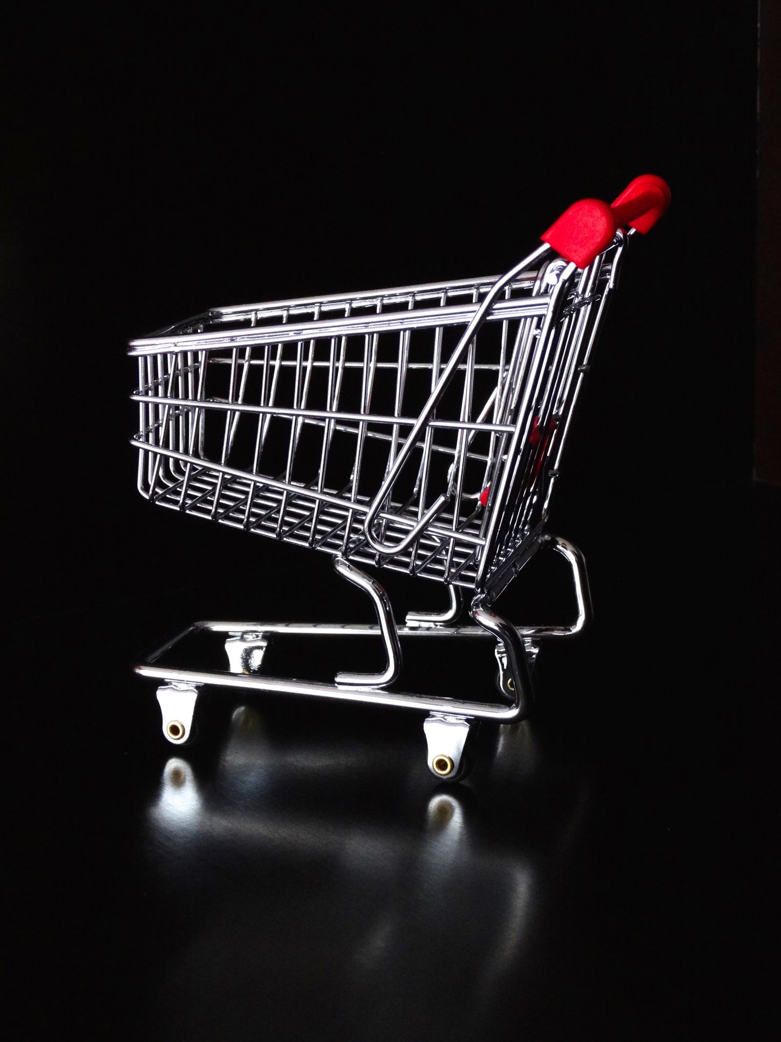 Credit card and laptop during an online purchase
