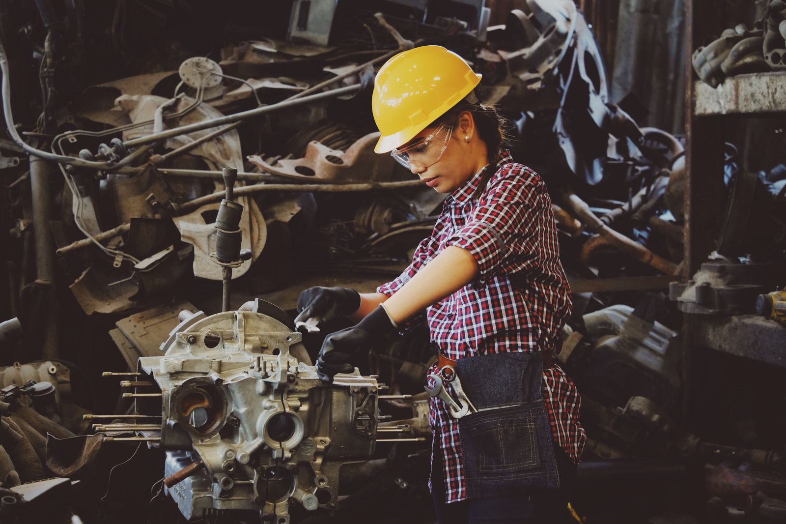 Industrial workshop — B2B sites for production teams
