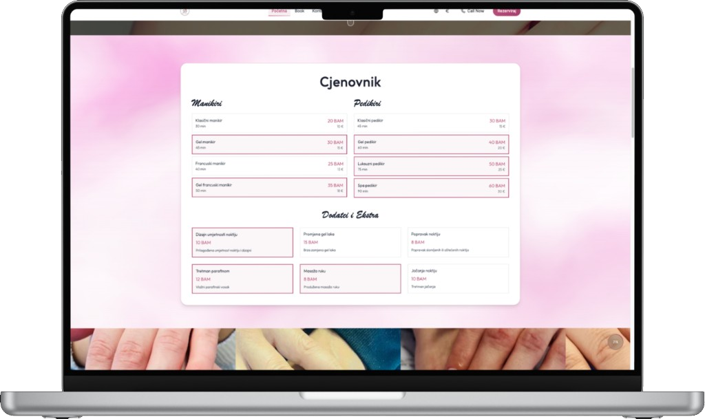 SD Nail Studio booking preview